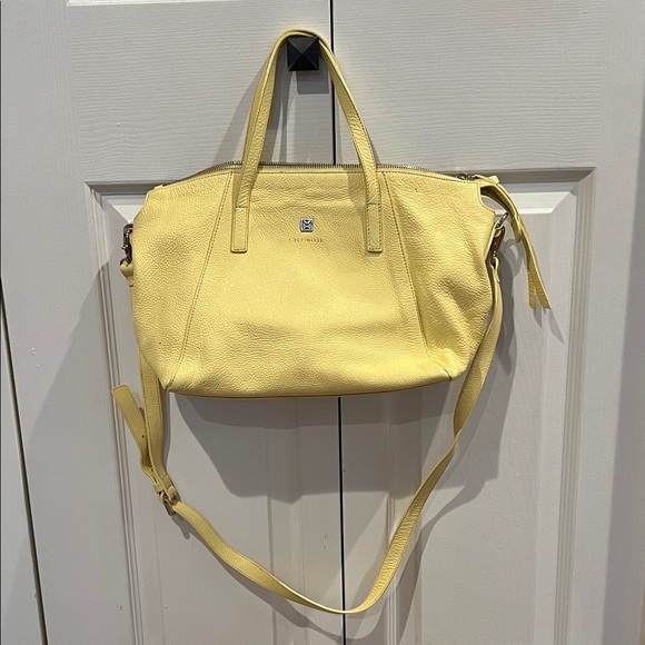 Coccinelle Handbags - Coccinelle Yellow Shoulder Bag